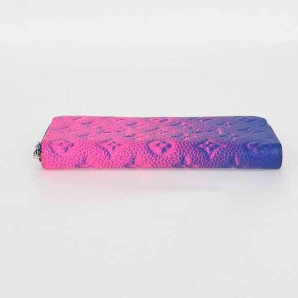 LOUIS VUITTON Illusion Zippy Wallet Vertical NM Wallet Pink - Picture 7 of 15